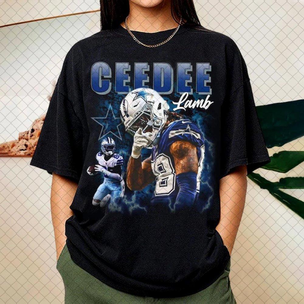 Ceedee Lamb Shirt Football Dallas Cowboys Shirt Ceedee Lamb Fan Gift